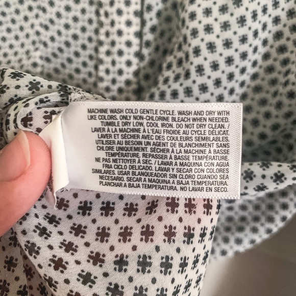 Sheer button up blouse - Picture 5 of 6